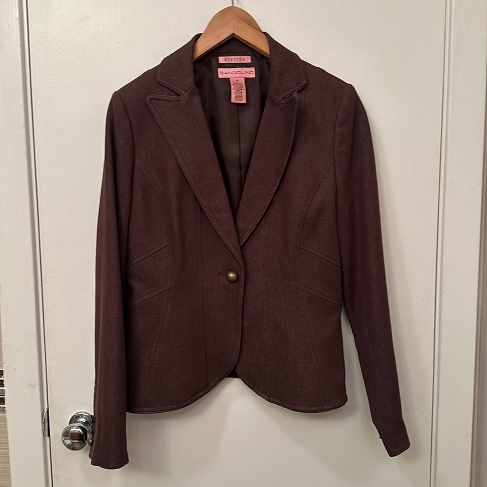 Stretch Bandolino Suite Blazer Women Siz 8